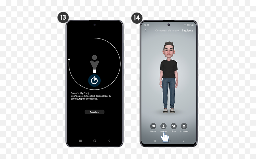 Galaxy A51 - Cómo Crear Un Ar Emoji Samsung Co Camera Phone,Editar Fotos Con Emojis