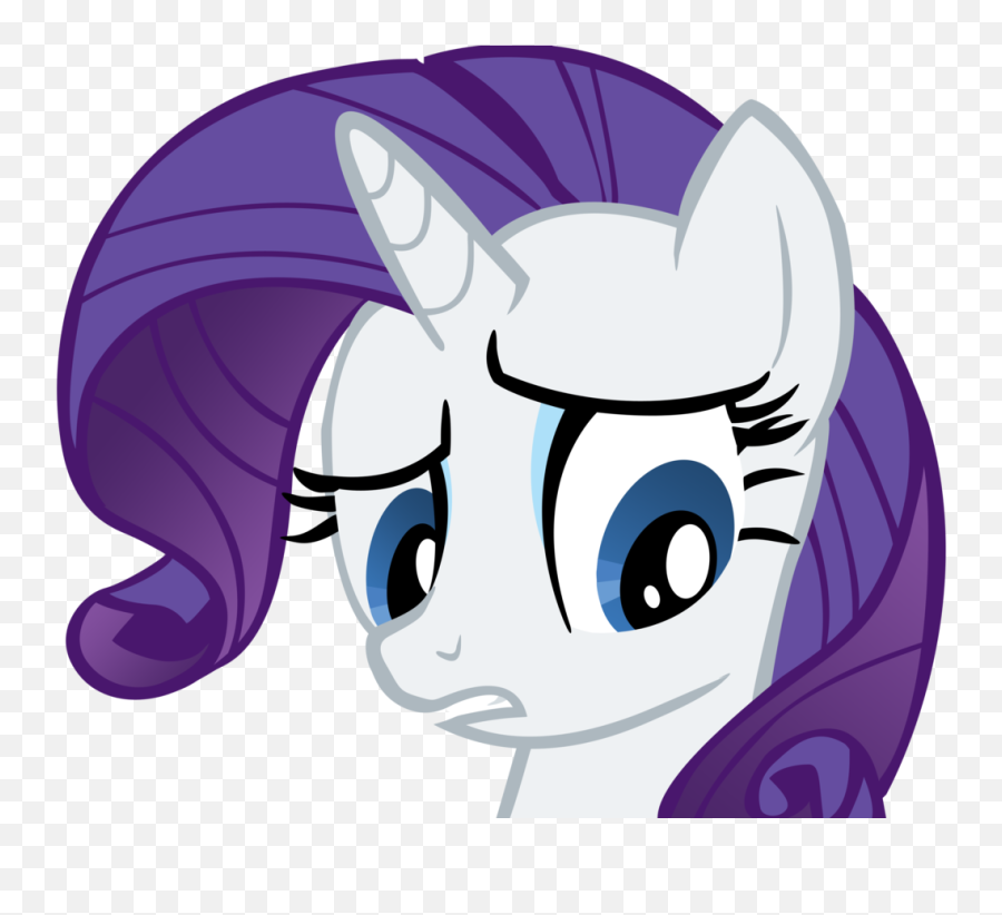 What Is This Normies Thing You Keep Referring - Sad Rarity Emoji,My Little Pony Emoticon
