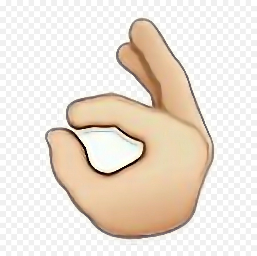 Ok Okay Alright Iphoneemoji Emoji - Transparent Background Ok Hand Sign Emoji,Alright Emoji