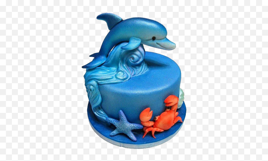Girls Cakes Kids Birthday Cakes Dubai - Cake Decorating Supply Emoji,3 Dolphin Emoji