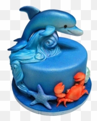 Girls Cakes Kids Birthday Cakes Dubai - Cake Decorating Supply Emoji,3 Dolphin Emoji