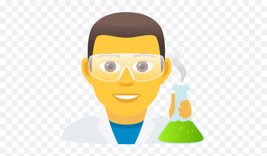 Emoji Man Scientist To Copy Paste - Scientist,Eyeglass Emoji