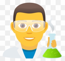 Emoji Man Scientist To Copy Paste - Scientist,Eyeglass Emoji