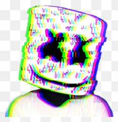 Marshmello Emoji Challenge Marshmello Glitch U2013 Hairstyle,Nail Emoji Shirt