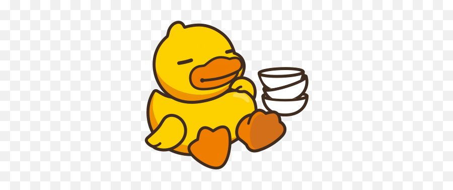 Pin - Duck Sticker Gif Emoji,Duck Emoji