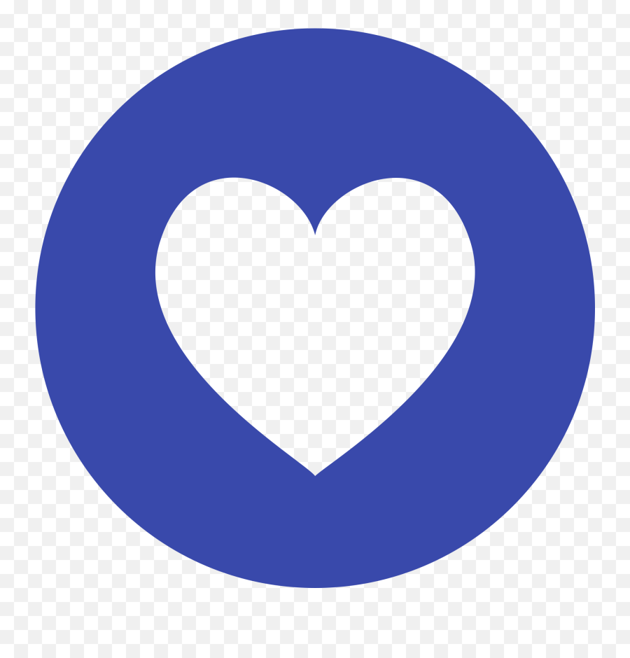 Fileeo Circle Indigo Heartsvg - Wikimedia Commons White And Red Heart Emoji,Blue Heart Emoji