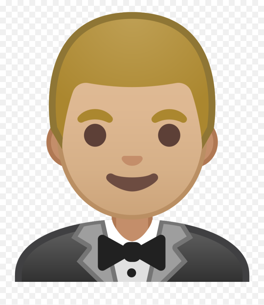 Man In Tuxedo Medium Light Skin Tone - Gify New Emojis For 2020,Man Bowing Emoji