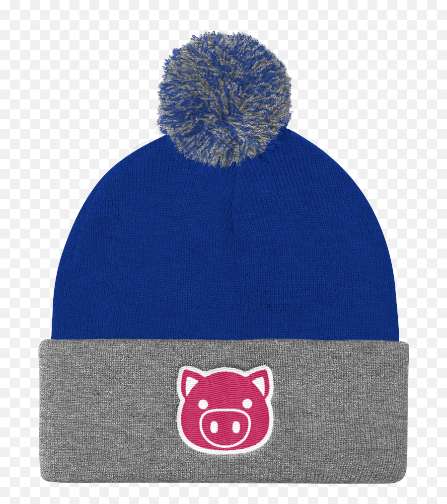 Emoji Pig Beanie - Swish Embassy Knit Cap,100 Emoji Hoodies