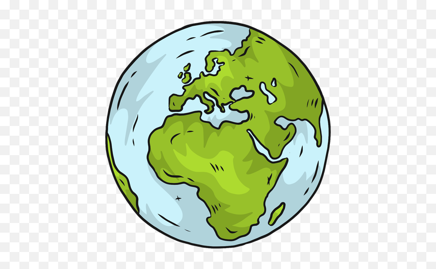 World Globe Europe Png U0026 Free World Globe Europepng - Planet Earth Drawing Png Emoji,Africa Emoji