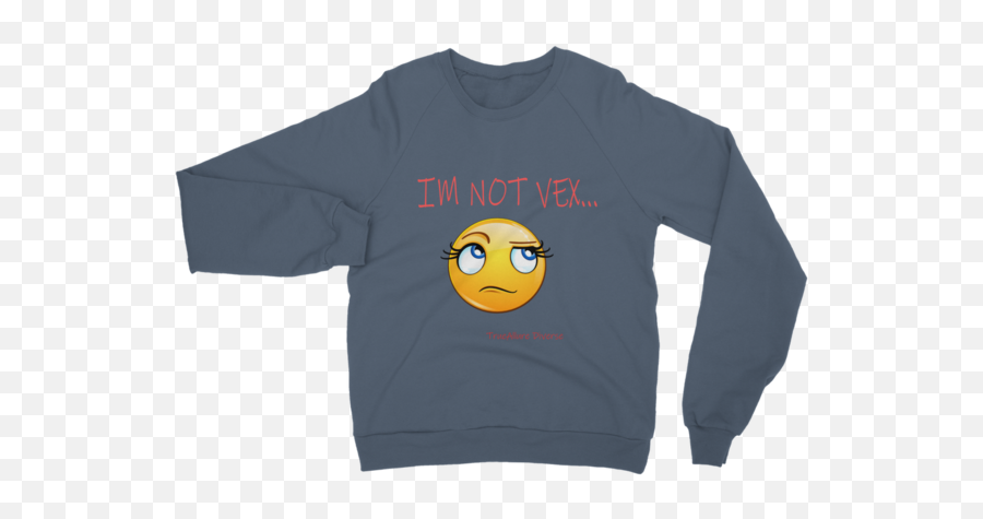 Im Not Vex Classic Adult Sweatshirt - Sweater Emoji,Emoji Sweatshirt For Men