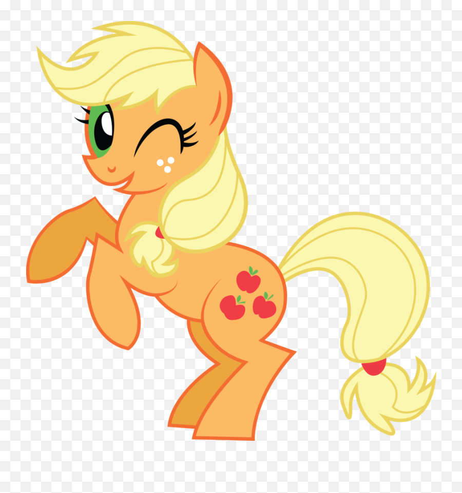 Applejack My Little Pony Png - Applejack My Little Pony Png Emoji,My Little Pony Rainbow Dash Sunglasses Emoticons