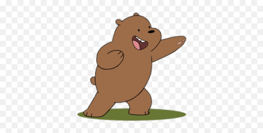 We Bare Bears Cartoon Goodies And Videos - Ice Bear Grizzly We Bare Bears Png Emoji,Ice Bear Showing Emotion