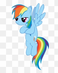 957480 - Animated Disappointed Flying Hover Rainbow Dash Disappointed Gif No Background Emoji,