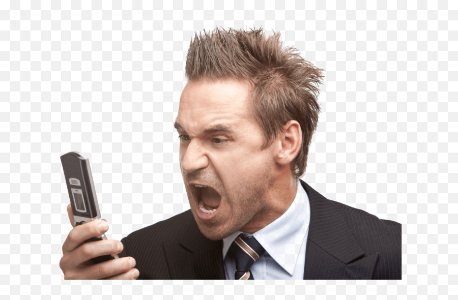 Anger Rage Emotion Feeling - Angry Person On Phone Emoji,Rage Emotion Art