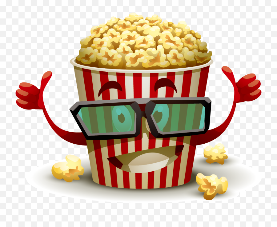 Cartoon Film 3d Clipart Png - Pockcorn Cartoon Png Emoji,3d Thanksgiving Emoticons