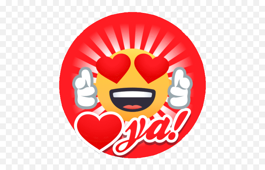 Love Ya Smiley Guy Gif - Loveya Smileyguy Joypixels Discover U0026 Share Gifs Happy Emoji,Hug And Kisses Emoticon