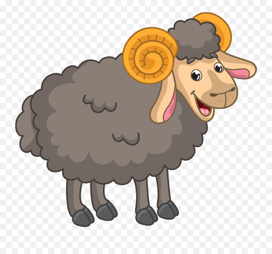 Ram Clipart Free Download Transparent Png Creazilla - Transparent Ram Cartoon Png Emoji,Sheep Emoji