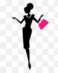 Download Model Fashion Woman Show Free Transparent Image Hd - Powerful Woman Lady Silhouette Emoji,Emoticon For Ladies