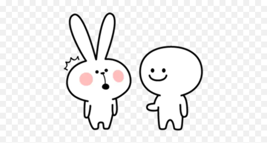 Spoiled Rabbit 6 Whatsapp Stickers - Stickers Cloud Gif Animation Spoiled Spoiled Rabbit Gif Sticker Emoji,Bunny Emoticon Gif