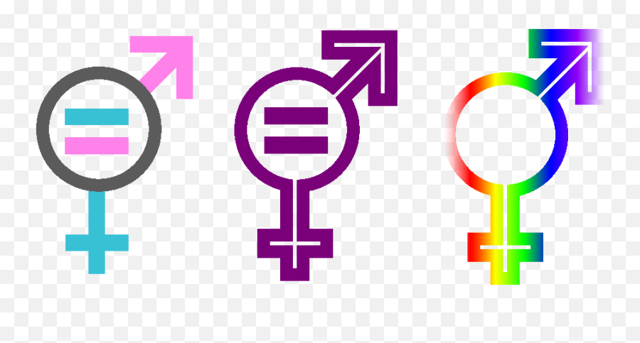 Gender Icon Png - Gender Equality Symbol Colour Emoji,Equal Sign Emojis