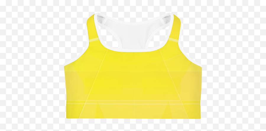 Funfun Land - Sleeveless Emoji,Emotion Detection Sports Bra