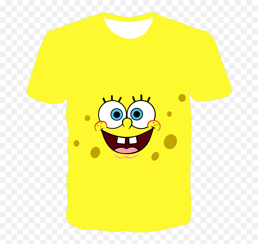 Anime Naruto Camisa De T De Crianças - Remera Cara Bob Esponja Emoji,Orochimaru Emoticon