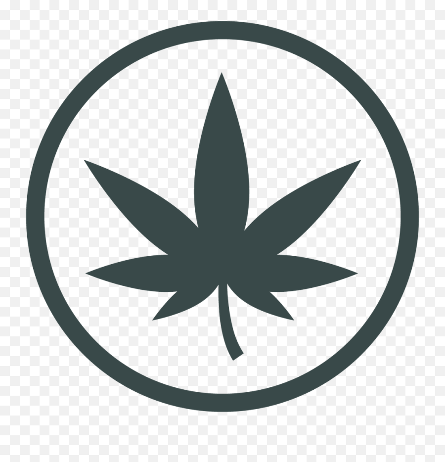 Dark Green Marijuana Leaf Png Vector - Marijuana Leaf Emoji,Cannabis Emoji