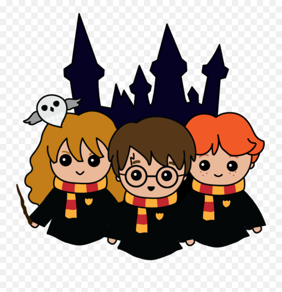Chibi Harry Potter - Happy Emoji,Harry Potter Emojis Hermonie
