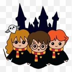 Chibi Harry Potter - Happy Emoji,Harry Potter Emojis Hermonie