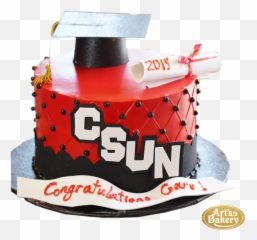 Grad Hat With Diploma Cake - Cylinder Emoji,Bakeries In Tampa, Emoji Cakes