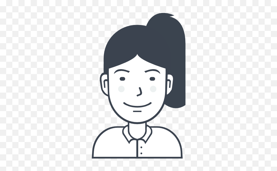 Woman Girl With Ponytail Person User - Marktbrunnen Emoji,Emoticon Ponytail