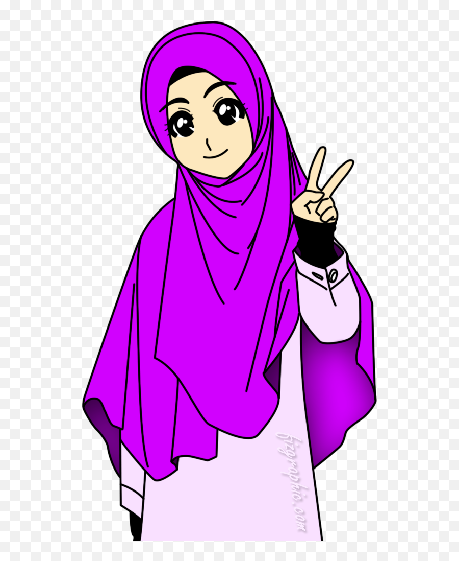 450 Gambar Kartun Muslimah Warna Ungu Gratis Terbaik Emoji,Deskgram Emoticon