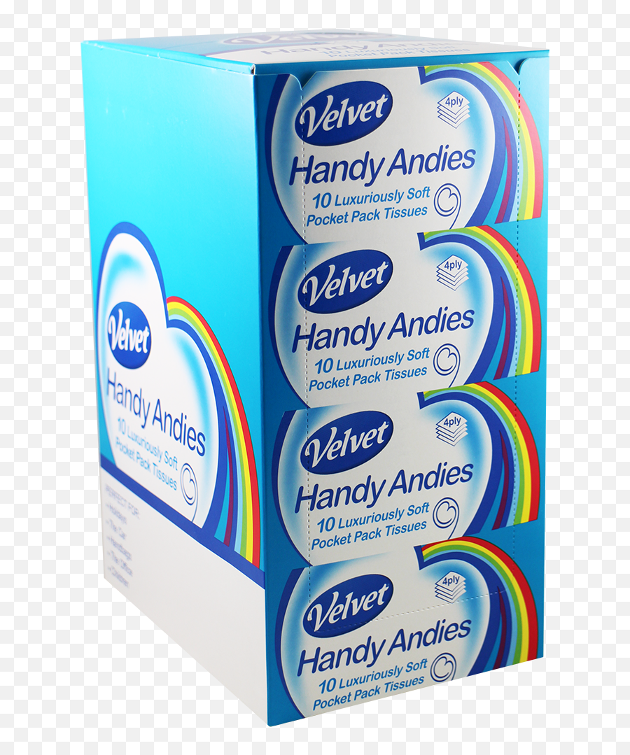 Handy Andies 4 Ply Pocket Tissues 10u0027s - Household Supply Emoji,Tissue Box Emoji