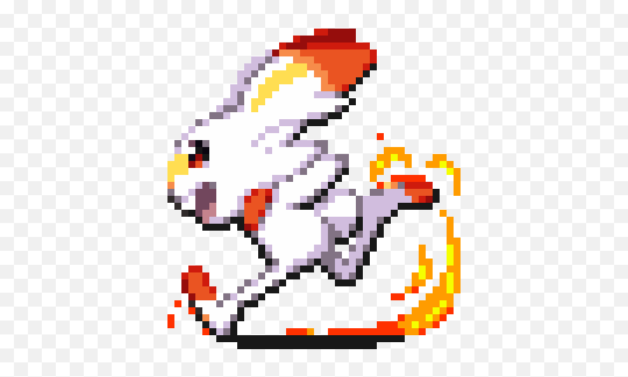 Happytiger369 On Scratch - Pixel Scorbunny Emoji,Emoji Locker Decorations