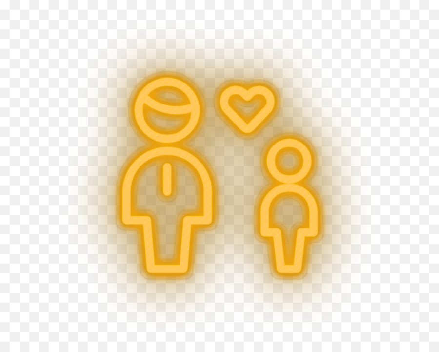 Parent Father Human Person Heart Dad Baby Neon Sign Emoji,Hold Hands Emoji