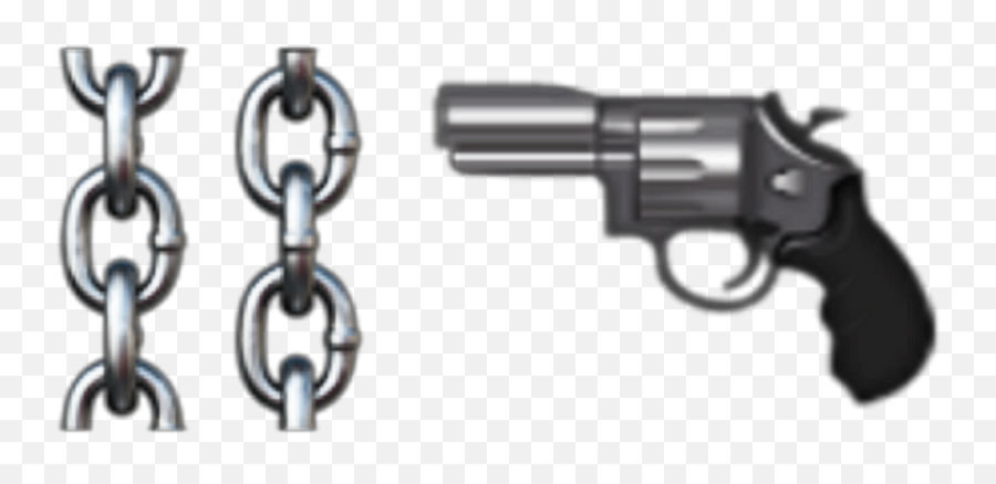 Iphone Iphoneemoji Blackemoji Gun Sticker By - Weapons,Gun Emoji Change