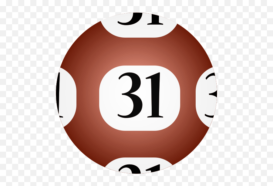 31 Lotto Ball Clip Art Image - Clipsafari Emoji,Casino Chips Emoji