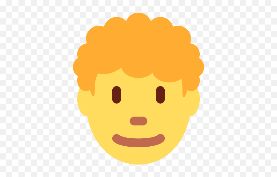 U200d Man Curly Hair Emoji,Modified Emoji