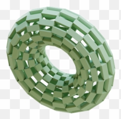 Premium Wireframe Donut 3d Illustration Download In Png Obj Emoji,Gondola Emoji Discord