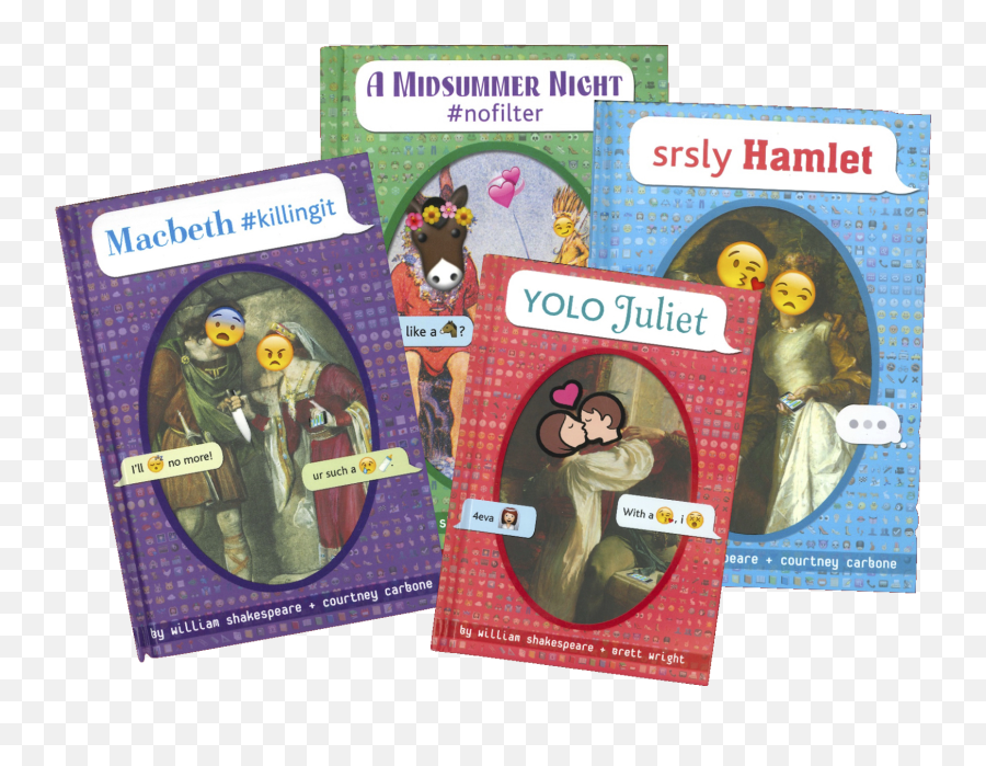 Shakespearean Texts Texted - Shakespeare In Text Messages Book Emoji,Romeo And Juliet Emoji Book