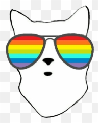 Sunglasses Clipart Rainbow Sunglasses - Free Rainbow Sunglasses Clip Art Emoji,Man Sunglasses Lightning Emoji