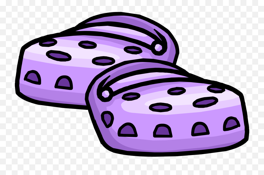 Feet Clipart Shoe Clipart Feet Shoe - Purple Crocs Transparent Emoji,Purple Emoji Slippers