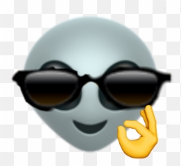 Emoji Yeet Emoji Sticker - Full Rim,Eyeglass Emoji