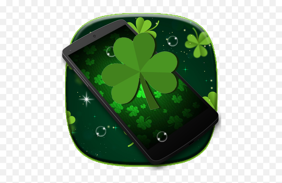 Four Leaf Clover Live Wallpaper - Clover Emoji,Shamrock Emojis