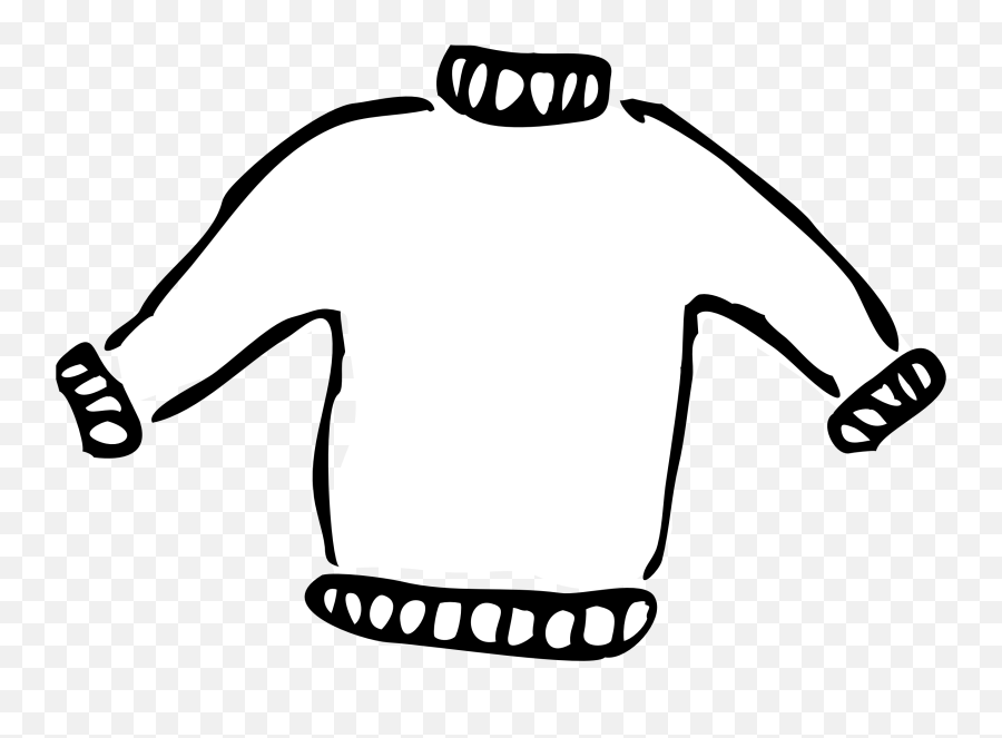 Clipart Clothes Cartoon Clipart Clothes Cartoon Transparent - Clothes Cartoon Art Emoji,Black Emoji Sweater