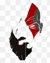 Kratos God Face Rosto Of Sticker - God Of War Png Tattoo Emoji,Kratos Emoji