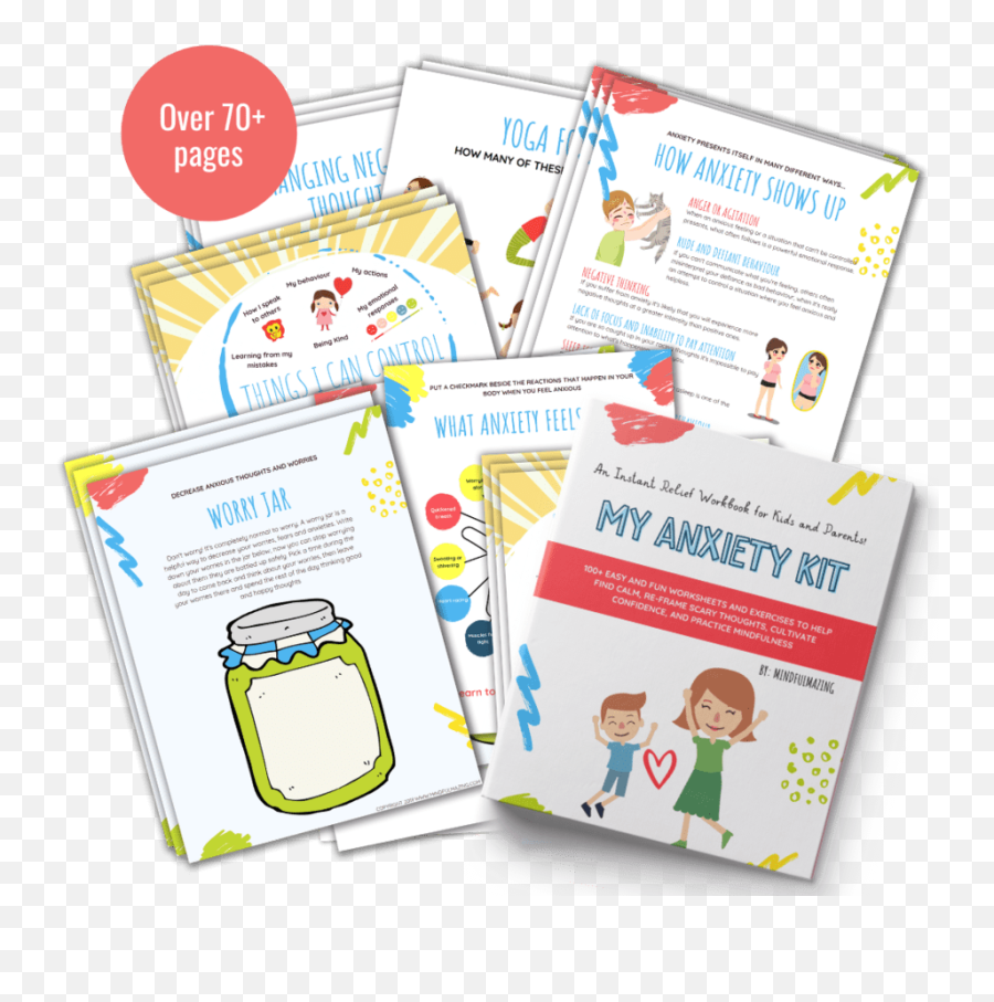 Anxiety In Children The Ultimate Guide To Helping Your - Horizontal Emoji,Emotion Focused Therapy Worksheets