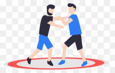 Wrestling Clipart - Strike Emoji,Sumo Wrestler Emoji