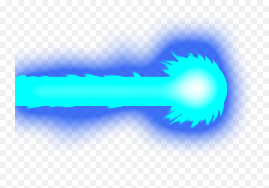 Download Blue Kamehameha Goku Hadoken - Kamehameha Png Emoji,Goku Emoticon