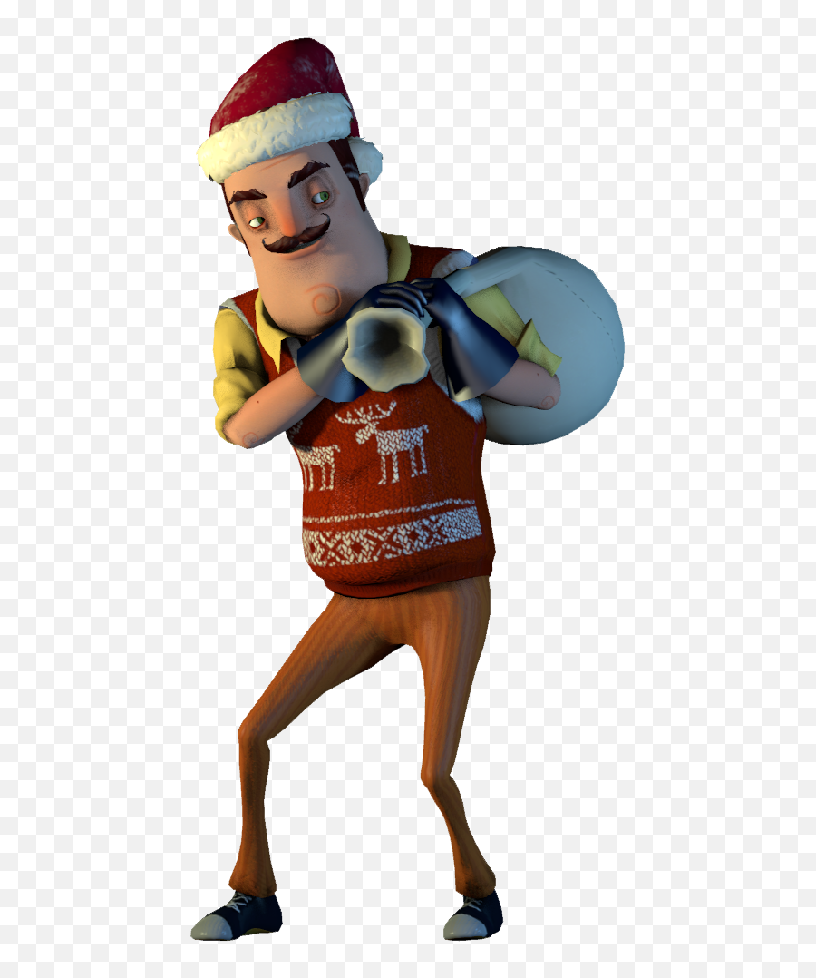 Steam Community Secret Neighbor - Santa Neighbor Secret Neighbor Santa Neighbor Emoji,Sfm Emotions Not Working